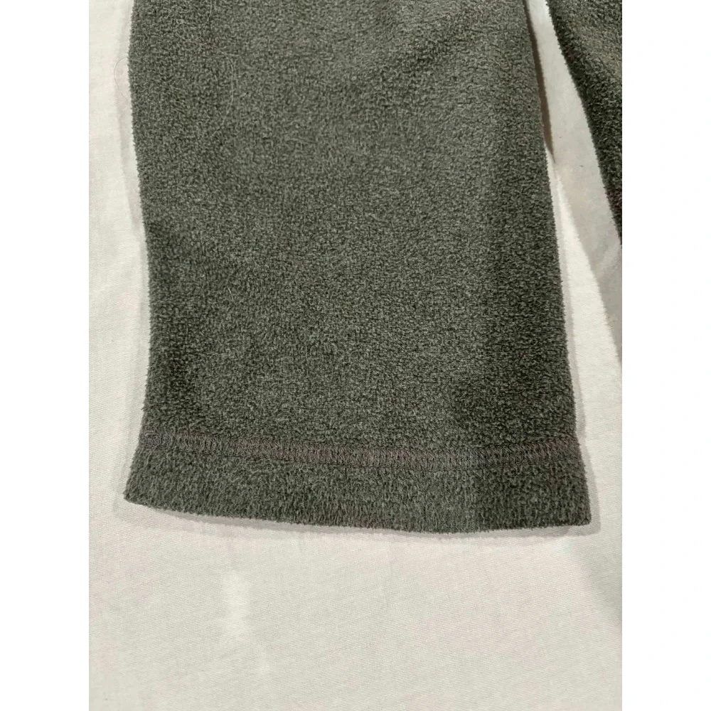 The North Face Mens Fleece 1/4 Zip Pullover Jacket Gray XL Regular Fit